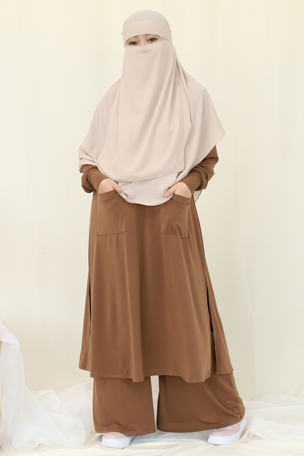 Amna Blouse - Dalgona Amna Blouse - Dalgona